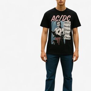 Hot Topic | AC/DC Dirty Deeds Done Dirt Cheap T-Shirt, Small‎